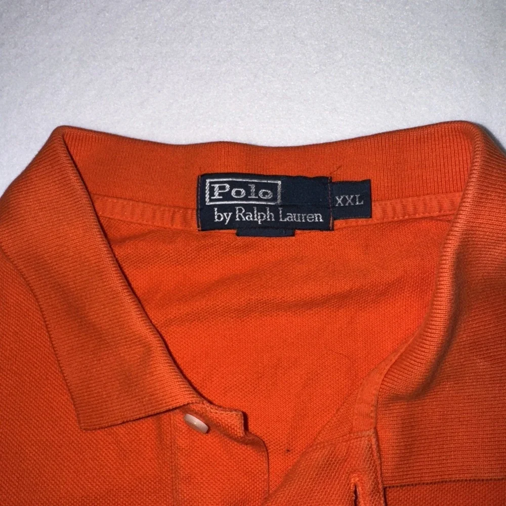 Vintage Polo Ralph Lauren Orange Polo/size 2XL